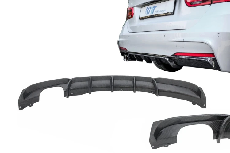 DYFUZOR ZDERZAKA TYLNEGO BMW 3 SERII F30 F31 (2011-2019) M-PERFORMANCE