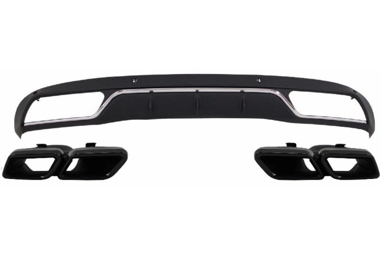 DYFUZOR KOŃCÓWKI WYDECHU MERCEDES C KLASA W205 S205 (14-18) C63 AMG DESIGN