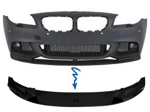 DOKŁADKA ZDERZAKA PRZEDNIEGO BMW 5 SERII F10 F11 (11-17) M-PAKIET