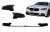 SPOILER ZDERZAKA OSŁONY LUSTEREK BMW 5 SERII F10 F11 (15-17) M-PAKIET
