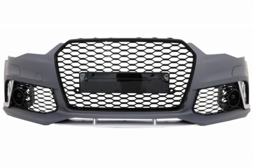 PRZEDNI ZDERZAK GRILL + DYFUZOR AUDI A6 C7 4G FACELIFT (11-14) RS6 DESIGN