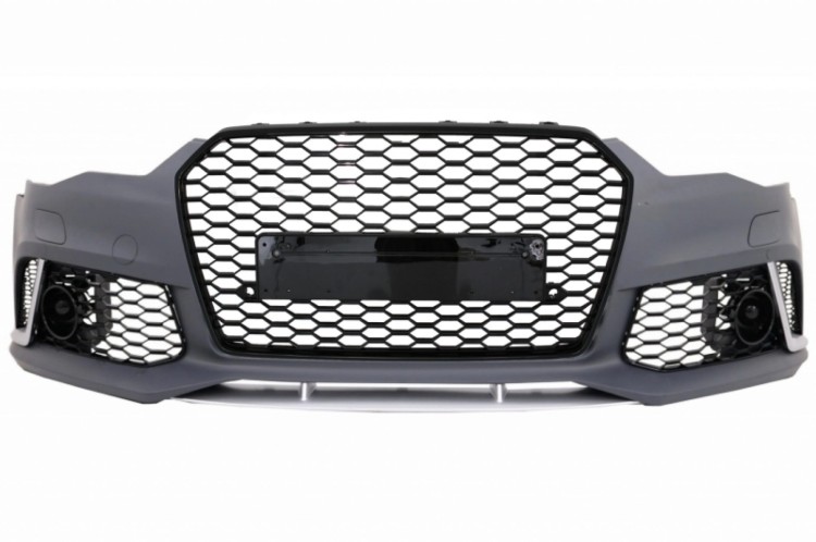 PRZEDNI ZDERZAK GRILL + DYFUZOR AUDI A6 C7 4G FACELIFT (11-14) RS6 DESIGN
