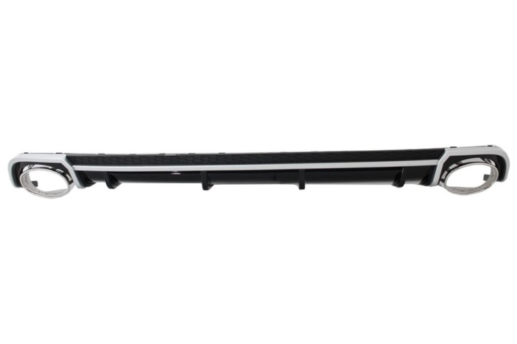 DYFUZOR ZDERZAKA TYLNEGO KOŃCÓWKI AUDI A4 B9 16-18 SEDAN AVANT RS4 DESIGN