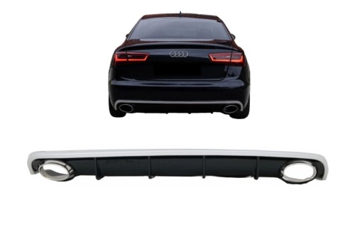 DYFUZOR KOŃCÓWKI AUDI A6 C7 4G LIMUZYNA AVANT (2010-2014) RS6 DESIGN