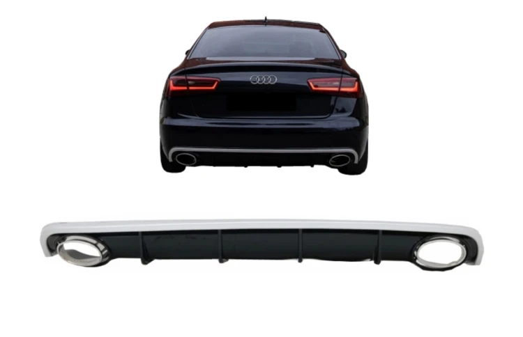 DYFUZOR KOŃCÓWKI AUDI A6 C7 4G LIMUZYNA AVANT (2010-2014) RS6 DESIGN