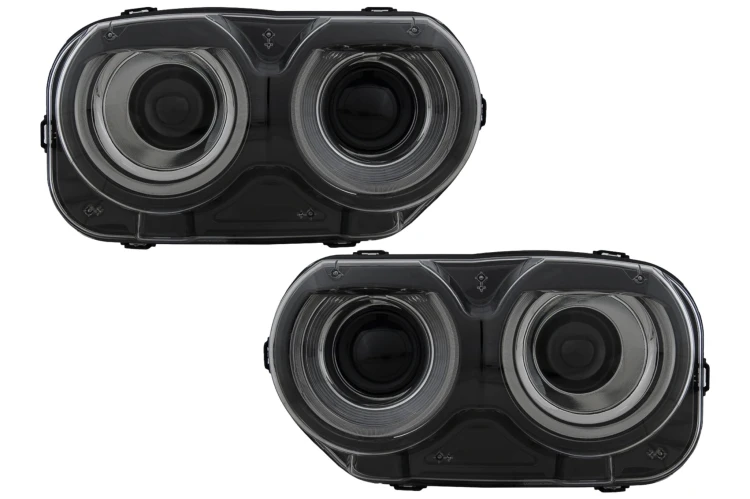REFLEKTORY LAMPY PRZEDNIE LED DODGE CHALLENGER (15-23) RGB