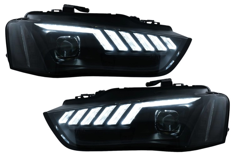 LAMPY PRZEDNIE REFLEKTORY LED DRL AUDI A4 B8.5 FACELIFT (12-15)
