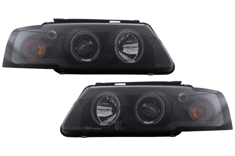 REFLEKTORY LAMPY PRZEDNIE VW PASSAT B5 3B (11.1996-08.2000) ANGEL EYES
