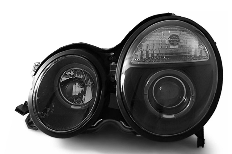 REFLEKTORY LAMPY PRZEDNIE ANGEL EYES MERCEDES E KLASA W210 S210 99-02