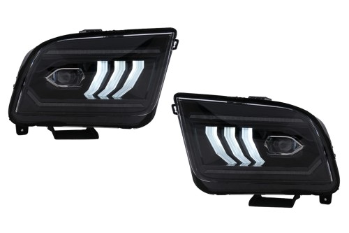 LAMPY PRZEDNIE REFLEKTORY FORD MUSTANG V PRE-FACELIFT 05-09