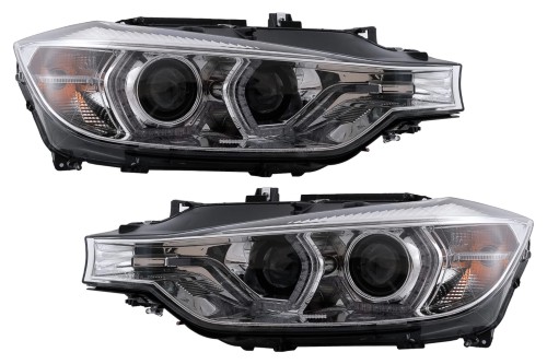 REFLEKTORY LAMPY PRZEDNIE XENON ANGEL EYES BMW 3 SERII F30 F31 (11-15)
