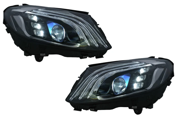 REFLEKTORY LAMPY PRZEDNIE MERCEDES C KLASA W205 S205 14-20 FACELIFT LOOK