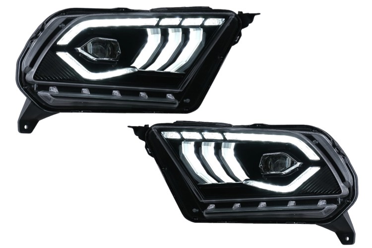 REFLEKTORY LAMPY PRZEDNIE FORD MUSTANG V (2010-2014)