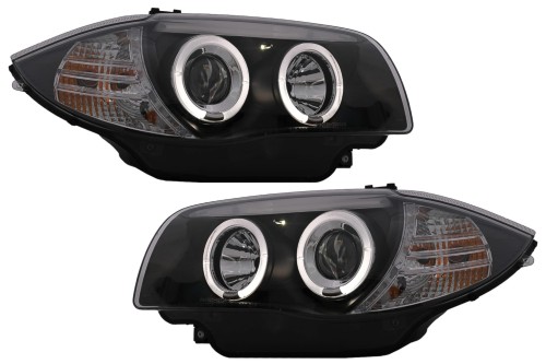 REFLEKTORY LAMPY PRZEDNIE ANGEL EYES BMW 1 SERII 1 E81 E82 E87 E88 04-11