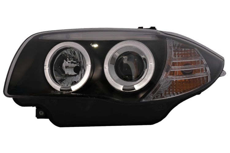 REFLEKTORY LAMPY PRZEDNIE ANGEL EYES BMW 1 SERII 1 E81 E82 E87 E88 04-11