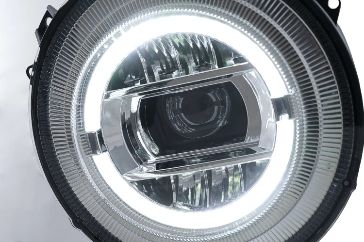 REFLEKTORY LAMPY PRZEDNIE LED MERCEDES G KLASA W463 05-17 FACELIFT 18+ LOOK