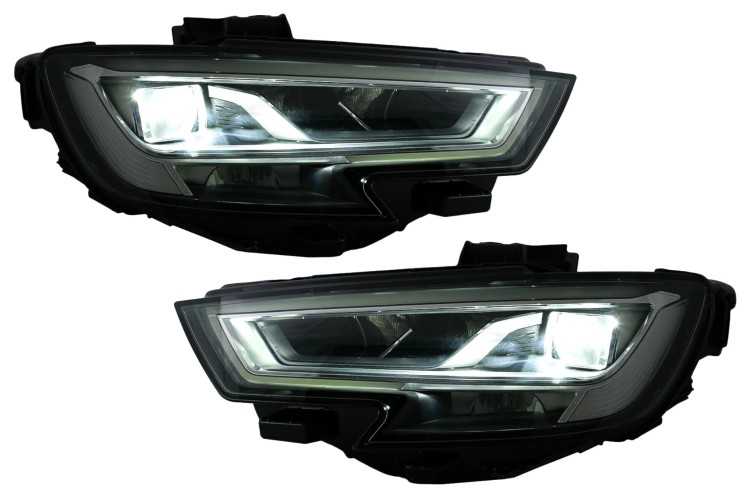 REFLEKTORY LAMPY PRZEDNIE LED AUDI A3 8V FACELIFT (2016-2019)
