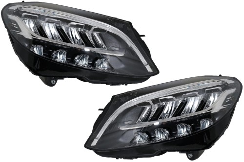 REFLEKTORY LAMPY PRZEDNIE LED MERCEDES C KLASA W205 S205 (2019+)
