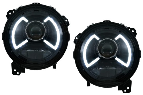 REFLEKTORY LAMPY PRZEDNIE JEEP WRANGLER IV JL/JLU (2018 I NOWSZE)