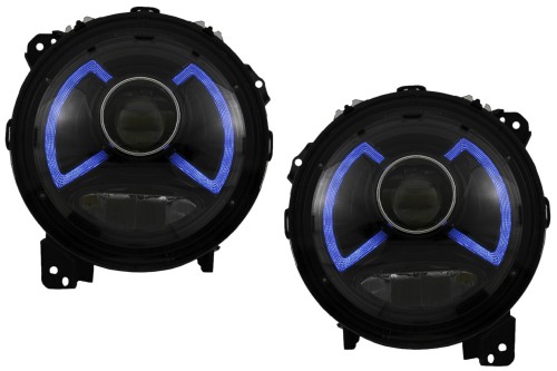 REFLEKTORY LAMPY PRZEDNIE JEEP WRANGLER IV JL/JLU (2018 I NOWSZE)