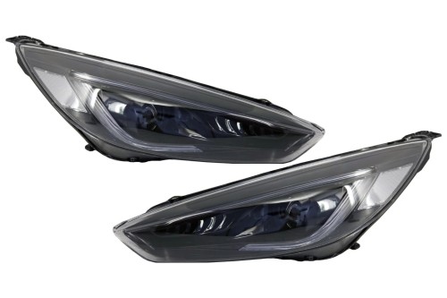 REFLEKTORY LAMPY PRZEDNIE LED DRL FORD FOCUS III MK3 RHD (2015-2017)
