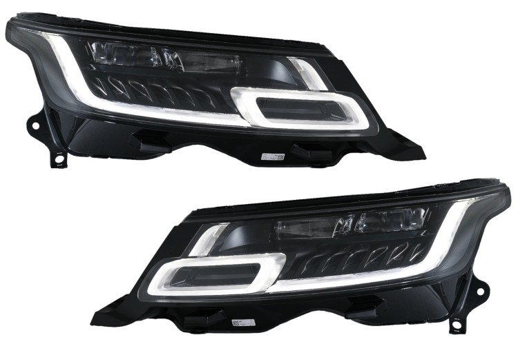 REFLEKTORY LAMPY PRZEDNIE LED RANGE ROVER SPORT L494 (13-17) LOOK 2018+