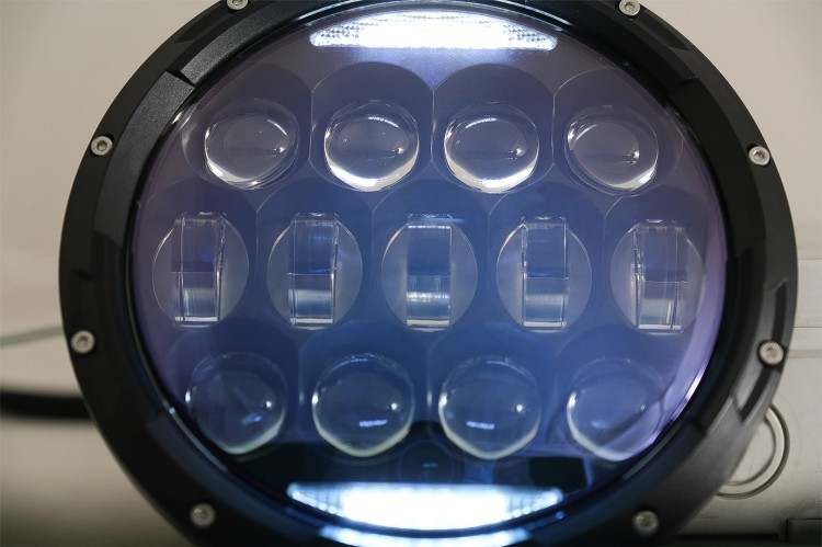 LAMPY PRZEDNIE REFLEKTORY LED CREE DRL JEEP WRANGLER TJ I JK (1997-2018)