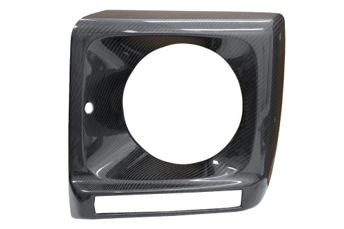 RAMKI REFLEKTORÓW PRZEDNICH LAMP CARBON MERCEDES G KLASA W463 (89-18) G63