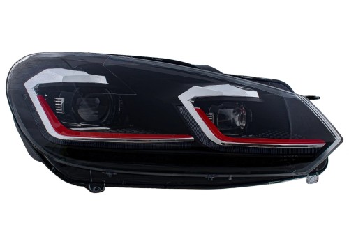 REFLEKTORY LAMPY PRZEDNIE LED VW GOLF 6 VI (08-13) GOLF 7 GTI LOOK