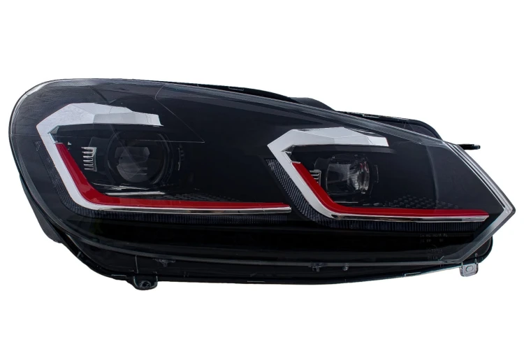 REFLEKTORY LAMPY PRZEDNIE LED VW GOLF 6 VI (08-13) GOLF 7 GTI LOOK