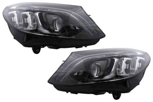 REFLEKTORY LAMPY PRZEDNIE LED MULTIBEAM MERCEDES C KLASA W205 S205 14-18