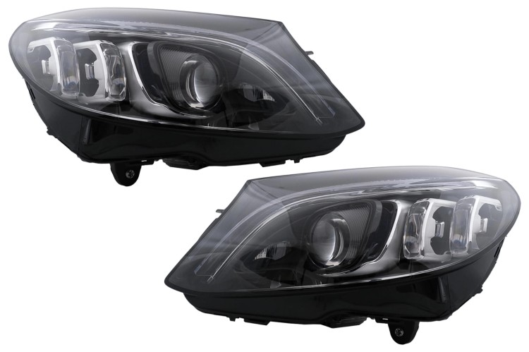 REFLEKTORY LAMPY PRZEDNIE LED MULTIBEAM MERCEDES C KLASA W205 S205 14-18