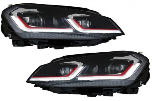 LAMPY PRZEDNIE REFLEKTORY VW GOLF 7 VII (12-17) FACELIFT G7.5 GTI LOOK