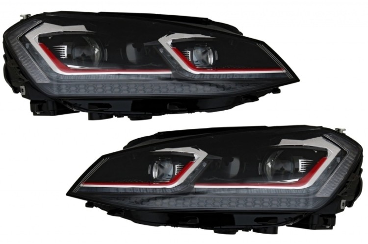 LAMPY PRZEDNIE REFLEKTORY VW GOLF 7 VII (12-17) FACELIFT G7.5 GTI LOOK