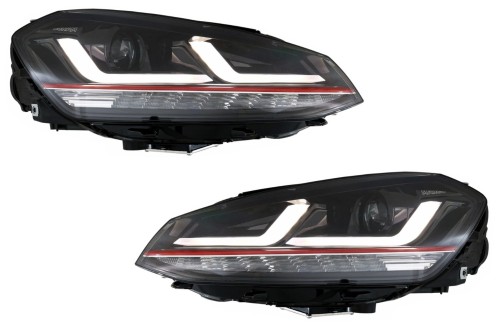 REFLEKTORY LAMPY PRZEDNIE LED OSRAM LEDRIVING VW GOLF 7 VII 12-17 GTI LOOK
