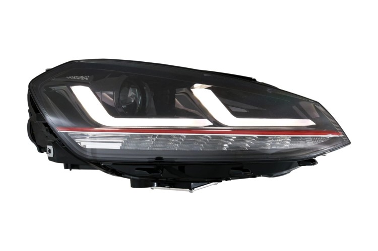 REFLEKTORY LAMPY PRZEDNIE LED OSRAM LEDRIVING VW GOLF 7 VII 12-17 GTI LOOK