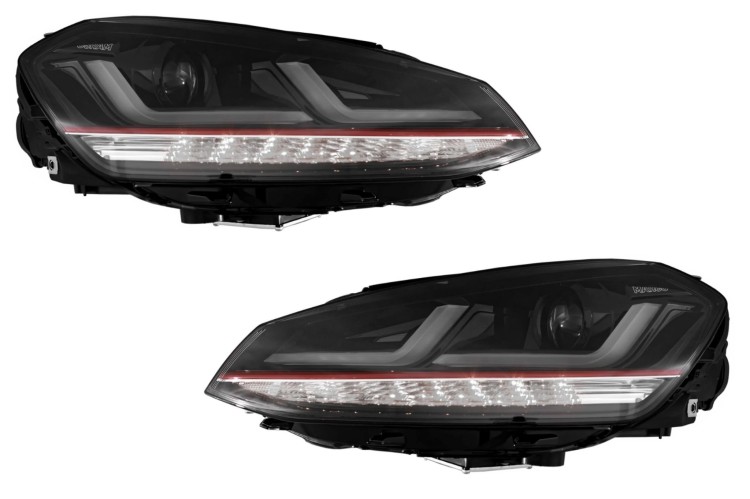 REFLEKTORY LAMPY PRZEDNIE LED OSRAM LEDRIVING VW GOLF 7 VII 12-17 GTI LOOK