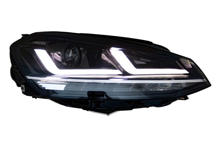 REFLEKTORY LAMPY PRZEDNIE LED OSRAM LEDRIVING VW GOLF 7 VII (12-17)