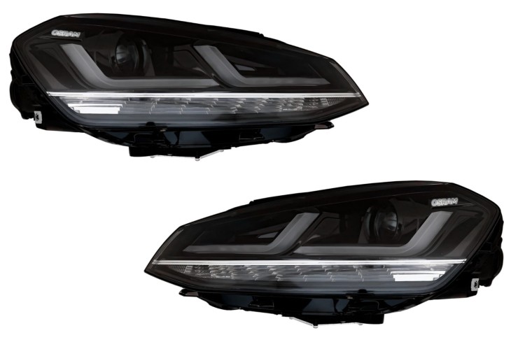 REFLEKTORY LAMPY PRZEDNIE LED OSRAM LEDRIVING VW GOLF 7 VII (12-17)