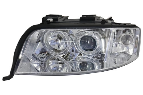 REFLEKTORY LAMPY PRZEDNIE XENON ANGEL EYES AUDI A6 4B C5 (01-04)