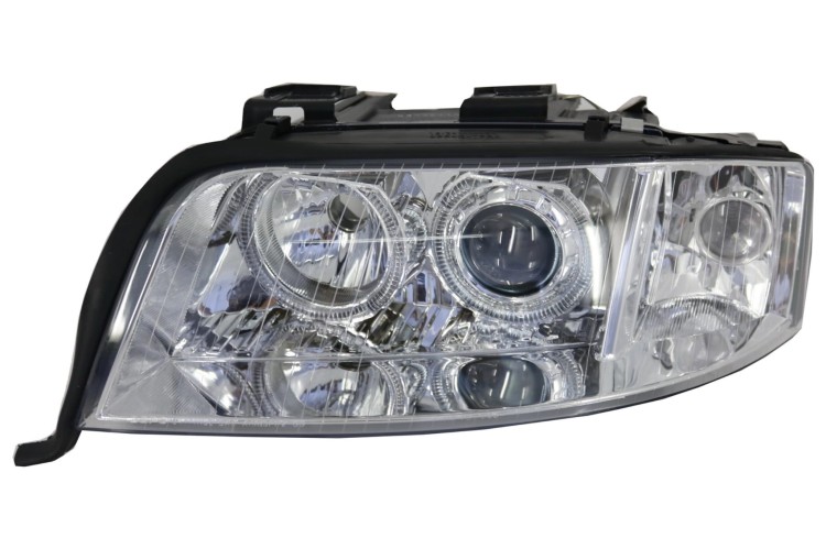 REFLEKTORY LAMPY PRZEDNIE XENON ANGEL EYES AUDI A6 4B C5 (01-04)