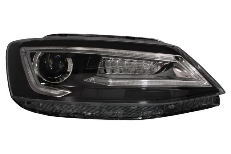 REFLEKTORY LAMPY PRZEDNIE LED DRL VW JETTA MK6 VI (11-17)