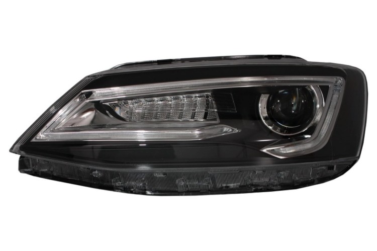 REFLEKTORY LAMPY PRZEDNIE LED DRL VW JETTA MK6 VI (11-17)