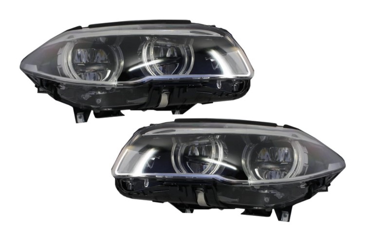 LAMPY PRZEDNIE REFLEKTORY LED BMW 5 SERII F10 F11 11-13 ANGEL EYES FULL LED