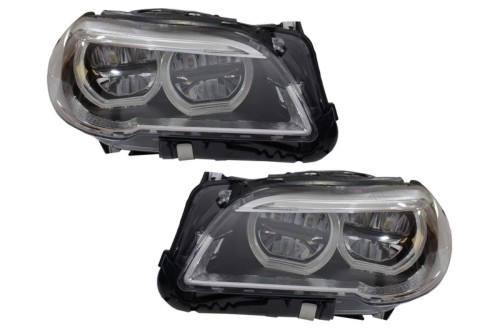 LAMPY PRZEDNIE REFLEKTORY LED BMW 5 SERII F10 F11 11-13 ANGEL EYES FULL LED