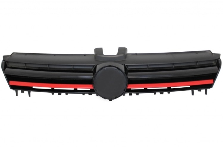 REFLEKTORY PRZEDNIE LAMPY + GRILL VW GOLF 7 VII (12-17) GTI LOOK