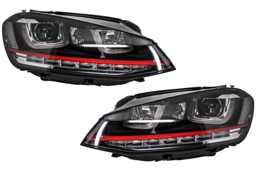 REFLEKTORY LAMPY PRZEDNIE VW GOLF 7 VII (12-17) GTI LOOK