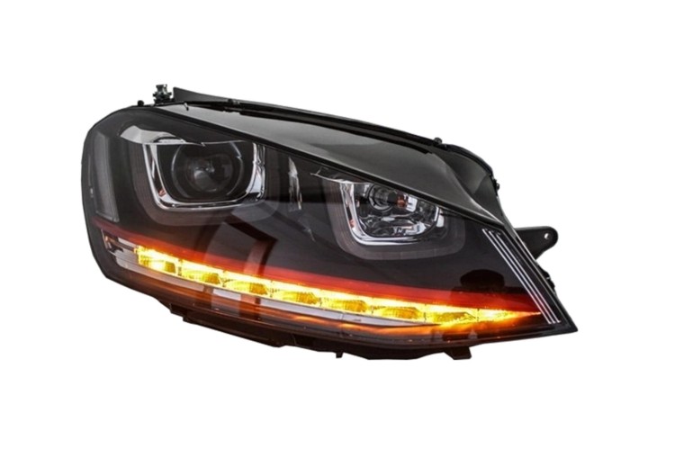 REFLEKTORY LAMPY PRZEDNIE VW GOLF 7 VII (12-17) GTI LOOK