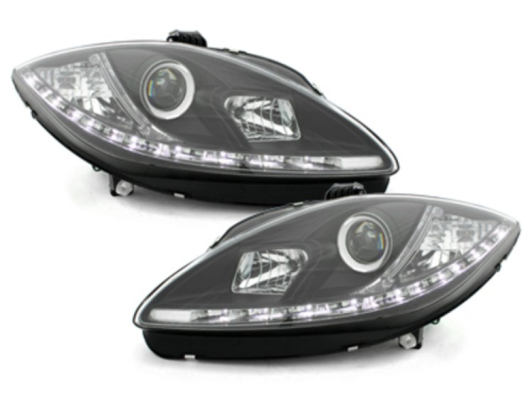 REFLEKTORY LAMPY PRZEDNIE LED DRL SEAT LEON 1P / SEAT ALTEA (2009+)
