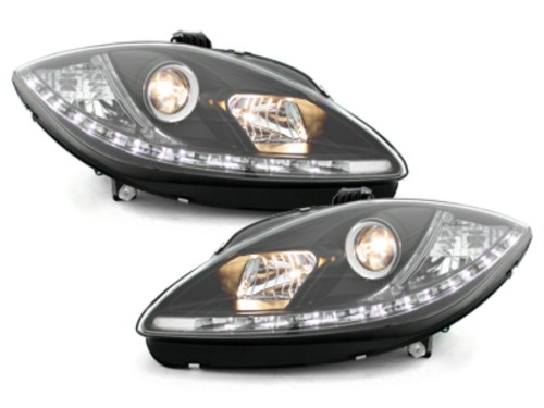 REFLEKTORY LAMPY PRZEDNIE LED DRL SEAT LEON 1P / SEAT ALTEA (2009+)